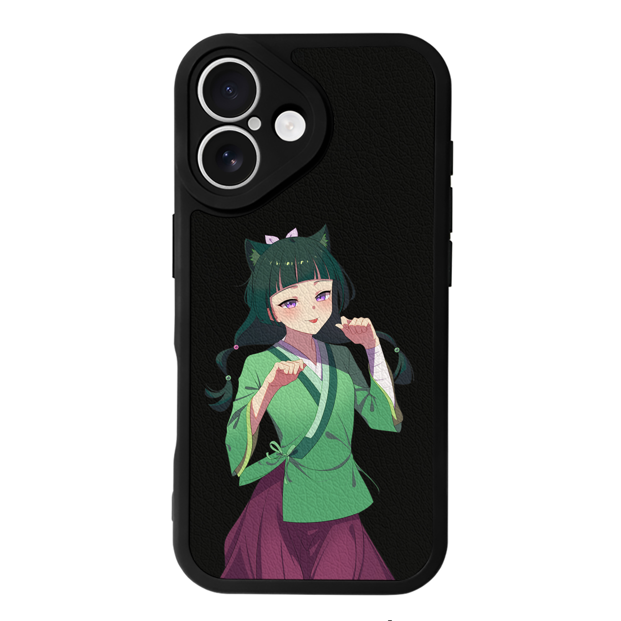 薬屋のひとりごと The Apothecary Diaries 【iPhone 16シリーズ対応】シリコンスマホケース（レザー調） 材質：シリコン